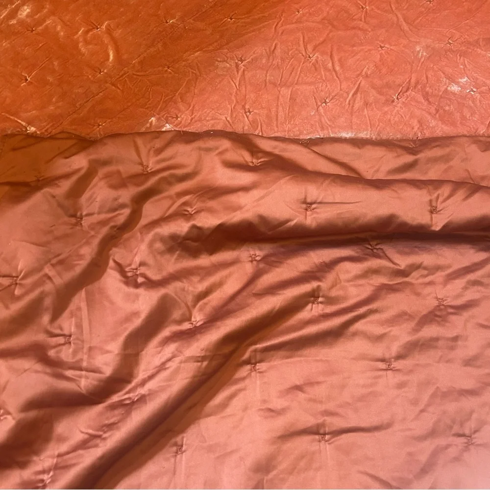 Opalhouse Velvet Quilted Comforter 2 Pillow Shams Blush Romantic Boho Cosy - Picture 3 of 9